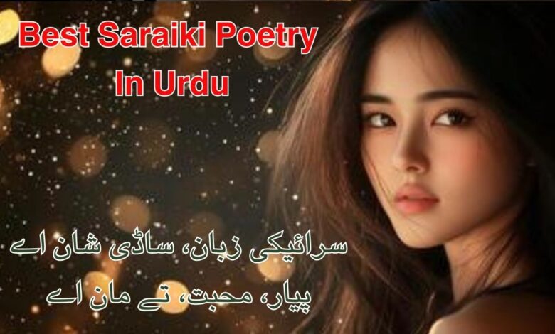 Best Saraiki Poetry In Urdu