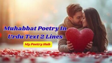 Muhabbat Poetry In Urdu