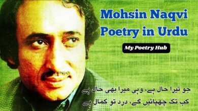 Mohsin Naqvi Poetry in Urdu